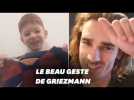 Griezmann ne pouvait que répondre à cette adorable vidéo de Pablo