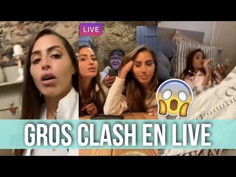 VIDEO : OCÉANE ET MARINE EL HIMER SE CLASHENT EN PLEIN LIVE INSTAGRAM !  (LES MARSEILLAIS)