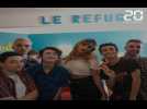 Bilal Hassani rend visite aux jeunes du Refuge, à Nice