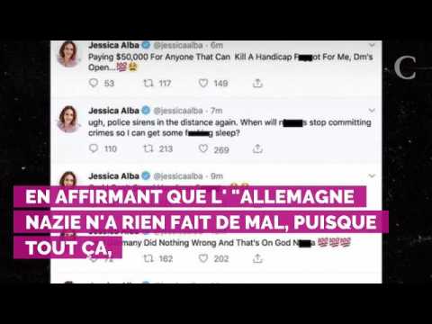 VIDEO : Jessica Alba victime d'un piratage : des tweets homophobes et...