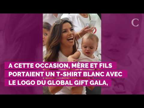 VIDEO : PHOTOS. Eva Longoria radieuse au Global Gift House avec son fi...