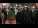 La fête des Algériens à Lille après la qualification en finale de la CAN