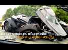 Insolite: la Batmobile détruite dans un accident de la route... près de Dunkerque
