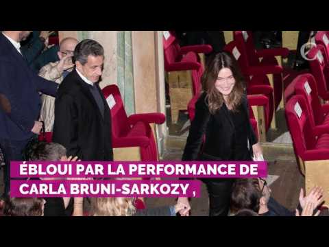 VIDEO : PHOTOS. Nicolas Sarkozy merveill par son pouse Carla Bruni...