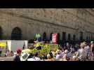 Tour de France : 2000 personnes à Orange pour le passage de la caravane