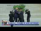 VIDEO - Poignée de main historique entre Donald Trump et Kim Jong--un