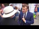 Bagnères-de-Bigorre : Emmanuel Macron en passage pour un bain de foule