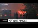 Vaste incendie au Portugal