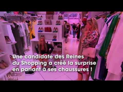 VIDEO : Les Reines du Shopping : une candidate se met  parler  ses chaussures, la vendeuse n?en re