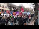 Manifestation à Reims contre la réforme des retraites