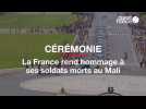 La France rend hommage aux 13 soldats morts au Mali