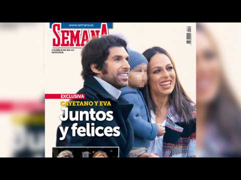 VIDEO : Eva Gonz�lez y Cayetano Rivera vuelven a aparecer juntos sonriendo