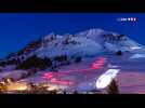 La descente aux flambeaux a commencé au Grand-Bornand