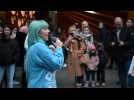 Mina Blue, chanteuse de rue à Bruxelles
