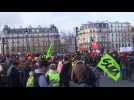 Retraites : nouvelle manifestation à Paris, les images place de la Bastille