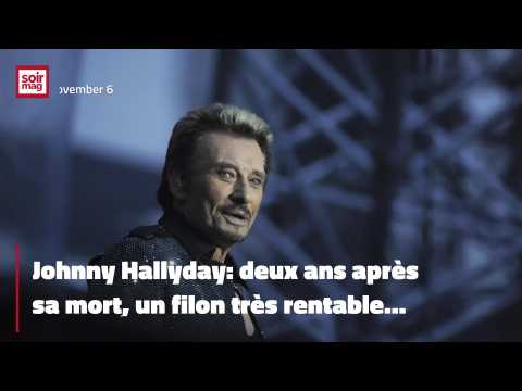 VIDEO : Johnny Hallyday: deux ans aprs sa mort, un filon trs rentable