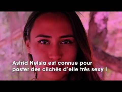 VIDEO : Astrid Nelsia (Les Anges) en bikini  ses formes gnreuses dbordent de son maillot