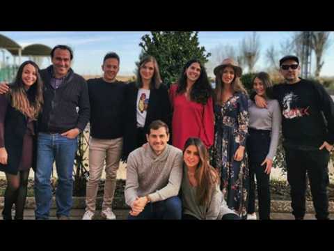 VIDEO : Iker Casillas pasa la Navidad junto a la familia de Sara Carbonero