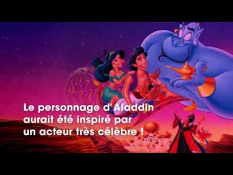 VIDEO : Aladdin  un acteur trs clbre a inspir le visage du hros de Disney
