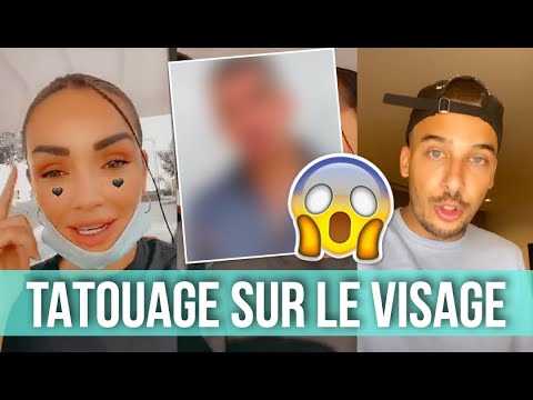 VIDEO : LAURENT SE FAIT UN TATOUAGE SUR LE VISAGE !!! JAZZ N'EN REVIENT PAS: 