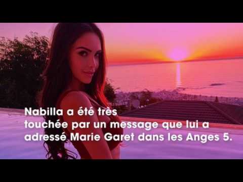 VIDEO : Nabilla Vergara voit pour la 1re fois un message que lui a laiss Marie Garet il y a 7 ans,