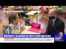 Macron en visite dans une école (4) - 05/05