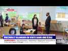 Macron et Blanquer en visite dans une école (3/3) - 05/05
