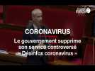 Le gouvernement supprime son service controversé « Désinfox coronavirus »