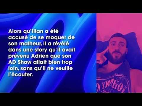 VIDEO : Illan (Les Anges 12) se moque de la suppression du compte Instagram d?Adrien Laurent