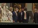 Le couple royal rend visite aux Musées Royaux des Beaux-arts de Belgique qui rouvre ses portes au public