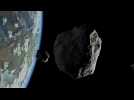 L'astéroïde nommé 136796 (1997 BQ).s'approche dangereusement de la Terre