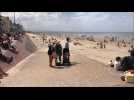 Bray-Dunes: la plage prise d'assaut... et complètement déconfinée