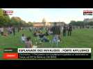 Paris : L'Esplanade des invalides bondée, la police contrainte d'intervenir (Vidéo)