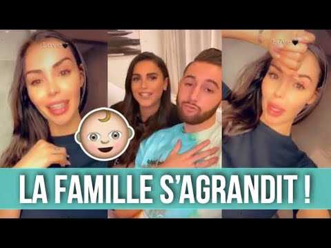 VIDEO : NABILLA EMUE, ELLE PARTAGE LA BONNE NOUVELLE: LA FAMILLE S?AGRANDIT ! TAREK ET CAMLIA RAGI