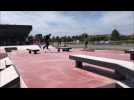 Grande-Synthe inaugure un skatepark de 500 m2 au Stadium du littoral