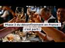 Phase 2 du déconfinement : les premières images de la réouverture des bars et restaurants en France