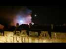 Incendie dans le centre de Reims