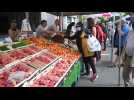 Bruxelles: réouverture du marché du Midi