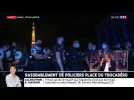 Nouvelle manifestation nocturne de policiers à Paris