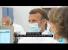 Macron chez Sanofi : 610 millions d'investissement pour les vaccins en France