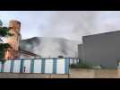 Incendie dans la friche Oxame
