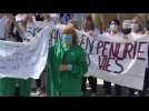 Les soignants chantent à Reims pour l'hôpital public