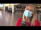 Brussels Airport est prêt: marques au sol, gels nettoyants et une quarantaine d'éviers (Nathalie Pierard) (1/2)