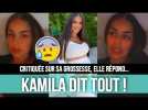 KAMILA TRÈS CRITIQUÉE SUR SA GROSSESSE, ELLE SORT DU SILENCE ET DIT TOUT !