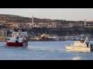 Des centaines de migrants ont accosté à Lampedusa depuis jeudi, selon l'OIM