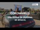 Coronavirus : une remise de diplômes en drive-in.