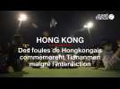 Des foules de Hongkongais commémorent Tiananmen, malgré l'interdiction