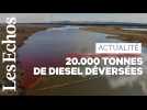 Arctique : une fuite de diesel provoque une gigantesque marée rouge
