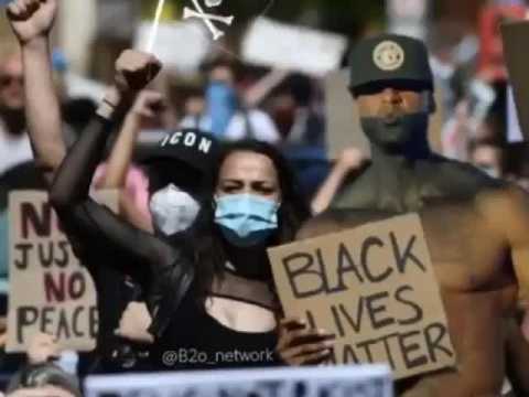 VIDEO : Booba rejoint de faon tonnante  la manifestation Black Lives Matter
