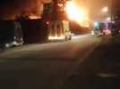 Incendie dans un centre de tri de déchets à Rochefort